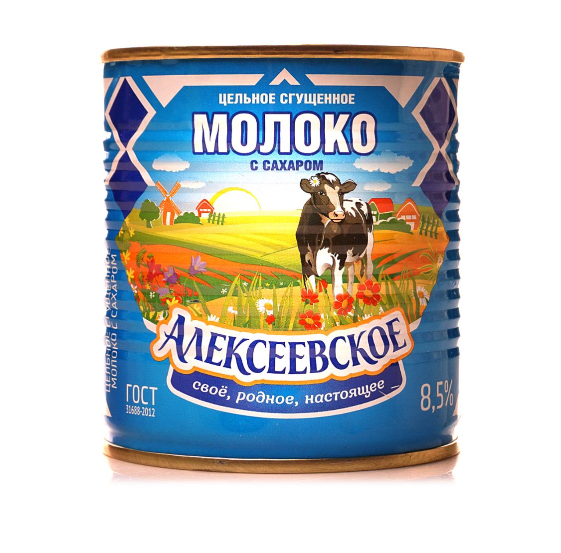 Молоко сгущеное Алексеевское 380g